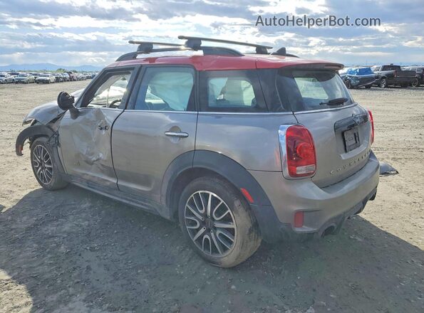 WMZYV9C57K3B92196 2019 MINI COOPER Желто-коричневый Задняя левая четверть
