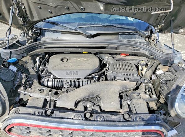 WMZYV9C57K3B92196 2019 MINI COOPER Желто-коричневый Вид задней части салона