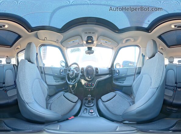 WMZYX1C03L3L71575 2020 MINI COOPER Серый Панорамный вид салона 360°
