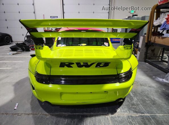 WP0AA2994SS323005 1995 PORSCHE 911 Желтый Вид сзади