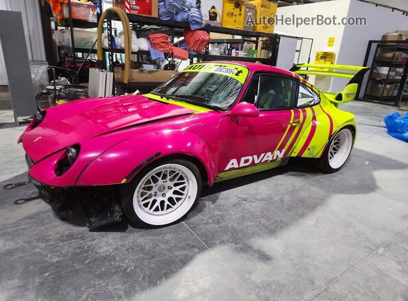 WP0AA2994SS323005 1995 PORSCHE 911 Желтый Передняя левая четверть