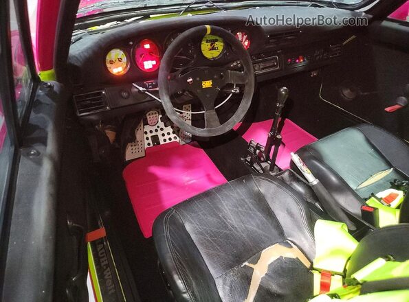 WP0AA2994SS323005 1995 PORSCHE 911 Желтый Вид панели приборов