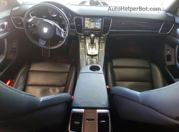 WP0AA2A71GL002129 2016 PORSCHE PANAMERA Серебряный Вид панели приборов