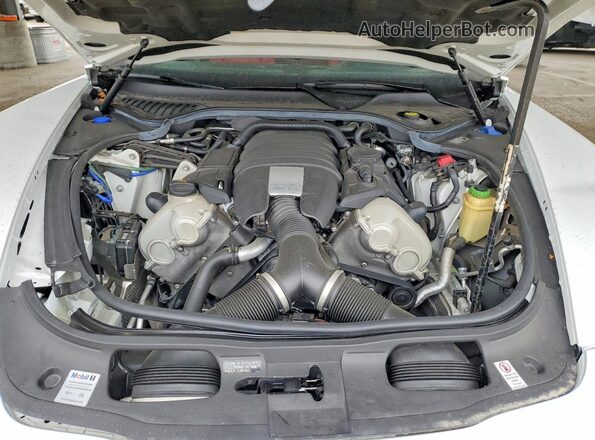 WP0AA2A72GL007131 2016 PORSCHE PANAMERA Белый Вид задней части салона