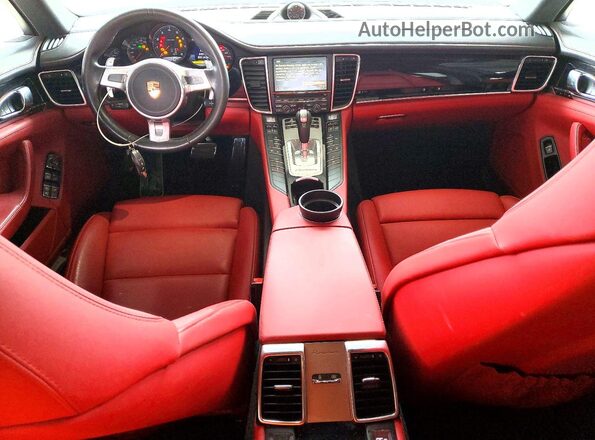 WP0AA2A72GL007131 2016 PORSCHE PANAMERA Белый Вид панели приборов