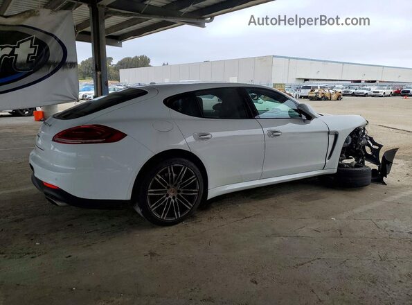 WP0AA2A72GL007131 2016 PORSCHE PANAMERA Белый Задняя правая четверть