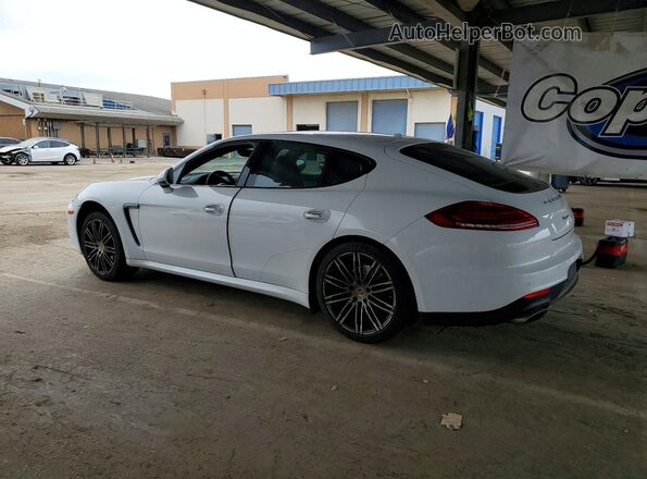 WP0AA2A72GL007131 2016 PORSCHE PANAMERA Белый Задняя левая четверть