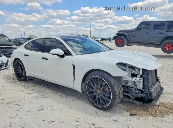 WP0AA2A75JL111975 2018 PORSCHE PANAMERA Белый Передняя правая четверть