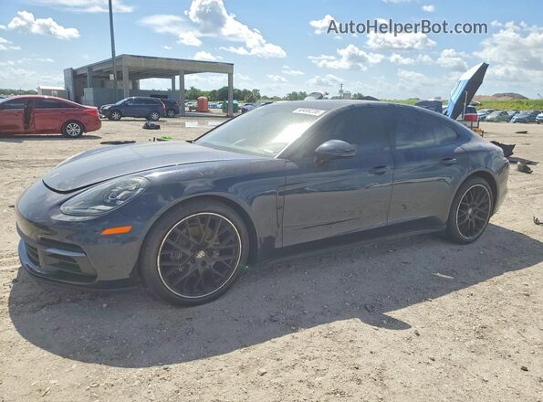WP0AA2A78LL102819 2020 PORSCHE PANAMERA Синий Передняя левая четверть