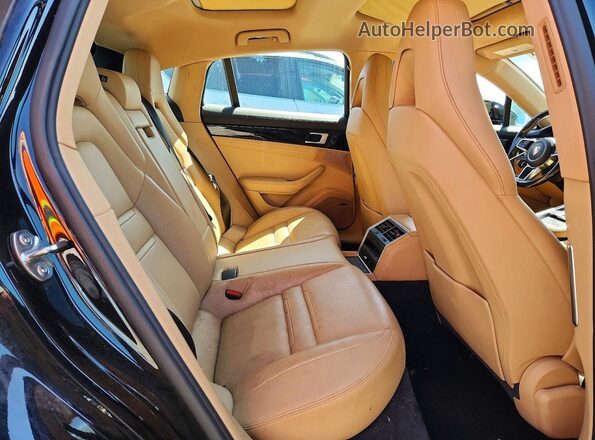 WP0AA2A7XLL100330 2020 PORSCHE PANAMERA Black Vista de los asientos traseros