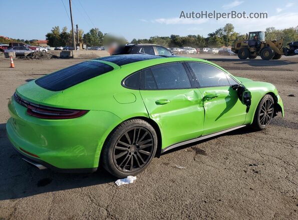 WP0AA2A7XLL100750 2020 PORSCHE PANAMERA Зеленый Задняя правая четверть
