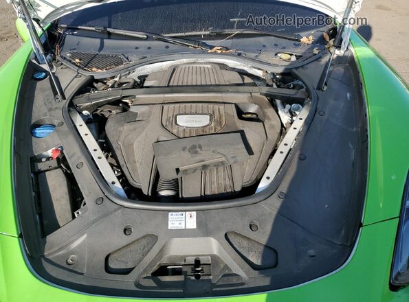 WP0AA2A7XLL100750 2020 PORSCHE PANAMERA Зеленый Вид задней части салона