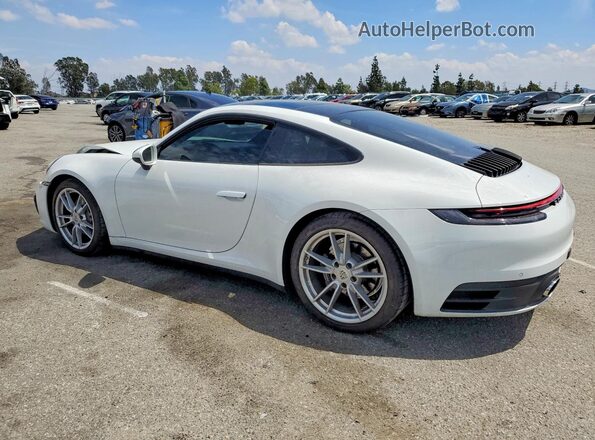 WP0AA2A94LS205131 2020 PORSCHE 911 White Rear left