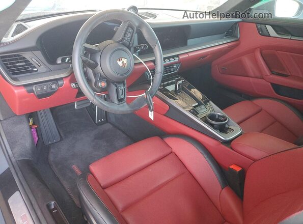 WP0AA2A94SS206049 2025 PORSCHE 911 Gray Vista del salpicadero
