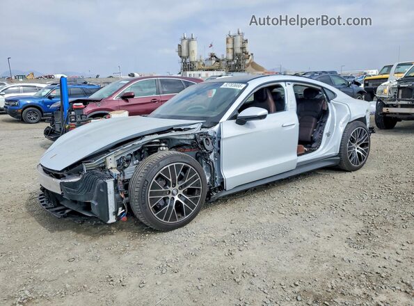 WP0AA2Y14NSA13214 2022 PORSCHE TAYCAN Белый Передняя левая четверть