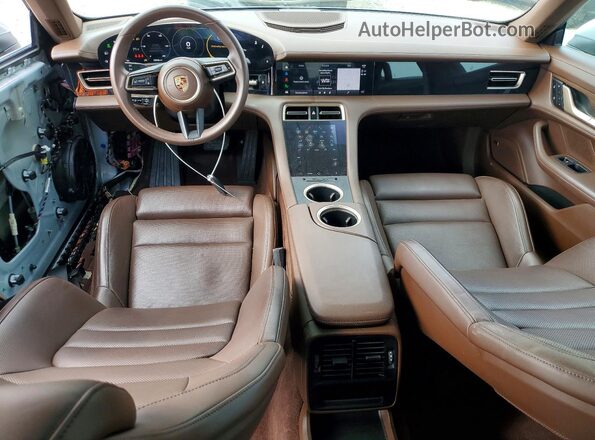 WP0AA2Y14NSA13214 2022 PORSCHE TAYCAN Белый Вид панели приборов