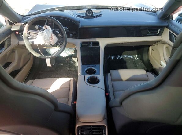 WP0AA2Y14SSA09577 2025 PORSCHE TAYCAN Угольный Вид панели приборов