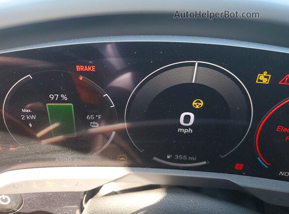 WP0AA2Y14SSA09577 2025 PORSCHE TAYCAN Угольный Вид щитка приборов