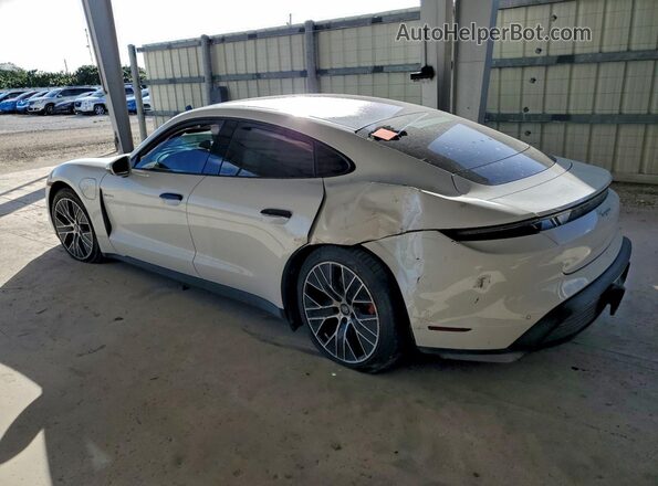 WP0AA2Y16NSA11948 2022 PORSCHE TAYCAN Белый Задняя левая четверть
