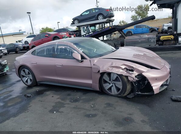 WP0AA2Y17PSA10486 2023 PORSCHE TAYCAN Розовый Вид щитка приборов