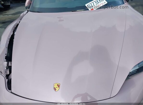 WP0AA2Y17PSA10486 2023 PORSCHE TAYCAN Розовый Вид сзади