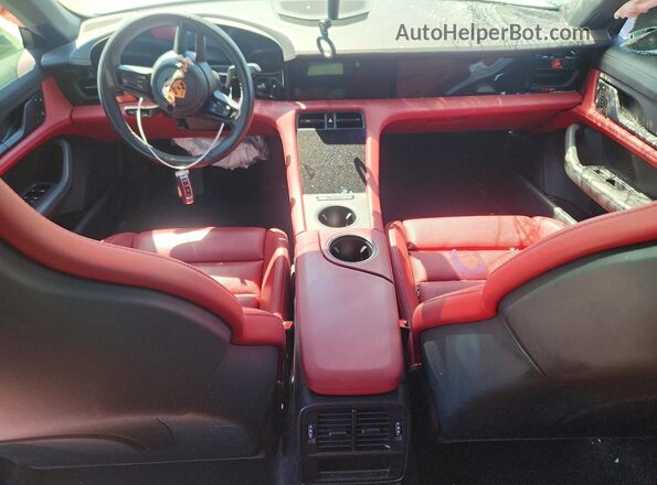 WP0AA2Y18PSA14269 2023 PORSCHE TAYCAN Белый Вид панели приборов