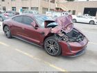 2022 Porsche Taycan   Maroon vin: WP0AA2Y19NSA17114