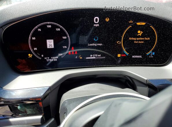 WP0AA2YA3SL010856 2025 PORSCHE PANAMERA Угольный Вид щитка приборов