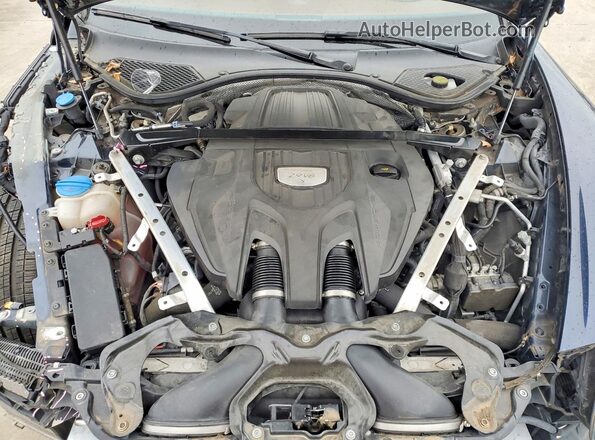 WP0AB2A76JL133142 2018 PORSCHE PANAMERA Синий Вид задней части салона
