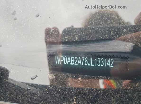 WP0AB2A76JL133142 2018 PORSCHE PANAMERA Синий Вид наклейки с VIN-кодом