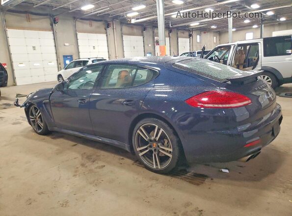 WP0AB2A7XGL050094 2016 PORSCHE PANAMERA Синий Задняя левая четверть