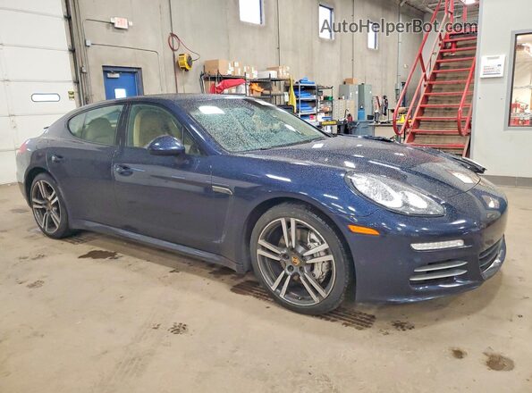 WP0AB2A7XGL050094 2016 PORSCHE PANAMERA Синий Передняя правая четверть