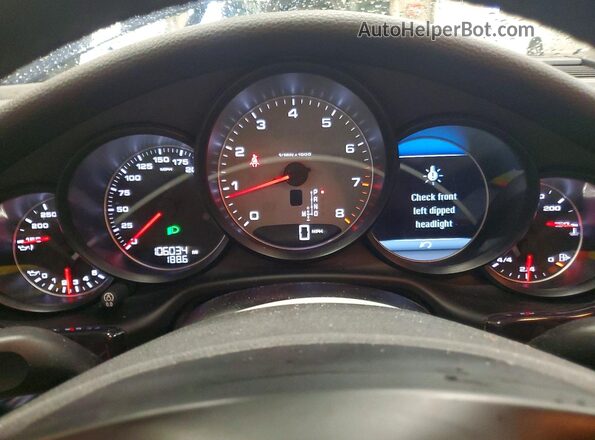 WP0AB2A7XGL050094 2016 PORSCHE PANAMERA Синий Вид щитка приборов
