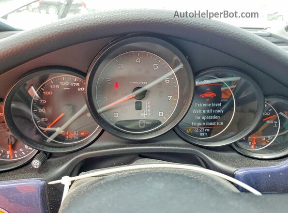 WP0AB2A7XGL050256 2016 PORSCHE PANAMERA Black Widok zestawu wskaźników