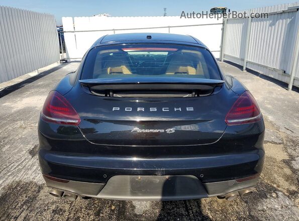 WP0AB2A7XGL050256 2016 PORSCHE PANAMERA Black Widok z tyłu