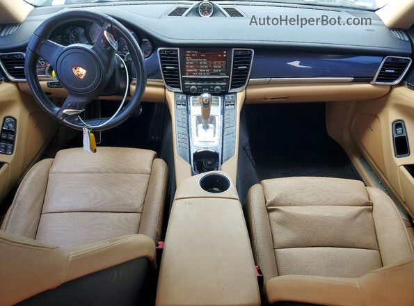 WP0AB2A7XGL050256 2016 PORSCHE PANAMERA Black Widok deski rozdzielczej