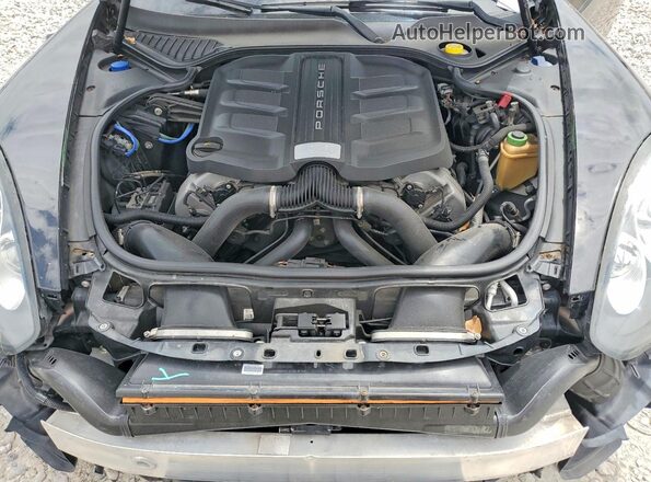 WP0AB2A7XGL050256 2016 PORSCHE PANAMERA Black Widok wnętrza z tyłu