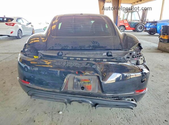 WP0AB2A80KS278970 2019 PORSCHE CAYMAN Черный Вид сзади