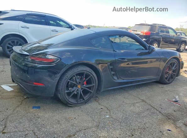 WP0AB2A89MS275066 2021 PORSCHE CAYMAN Black უკანა მარჯვენა