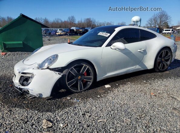 WP0AB2A95HS123655 2017 PORSCHE 911 White Vista tres cuartos delantera izquierda