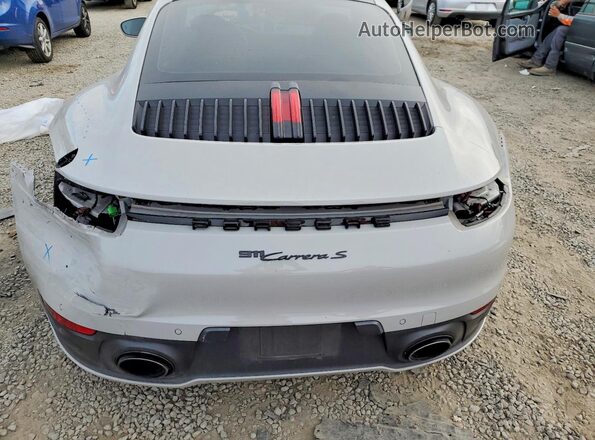 WP0AB2A99LS228093 2020 PORSCHE 911 Серый Вид задней части салона
