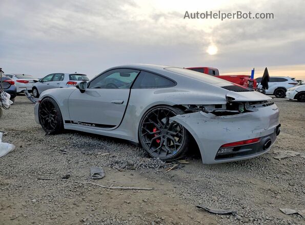 WP0AB2A99LS228093 2020 PORSCHE 911 Серый Задняя левая четверть