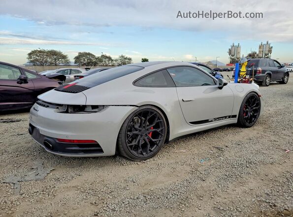 WP0AB2A99LS228093 2020 PORSCHE 911 Серый Задняя правая четверть