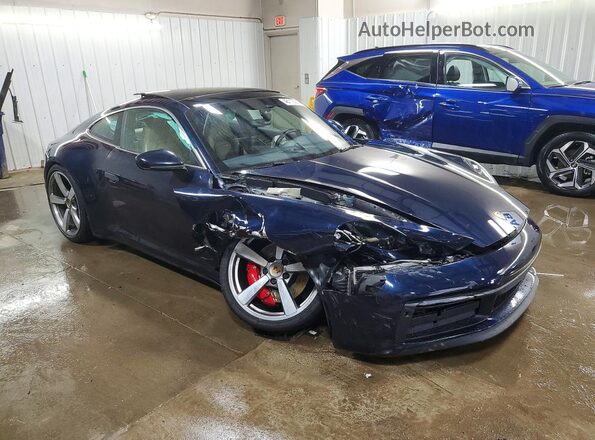 WP0AB2A9XLS227860 2020 PORSCHE 911 Blue Przód prawy
