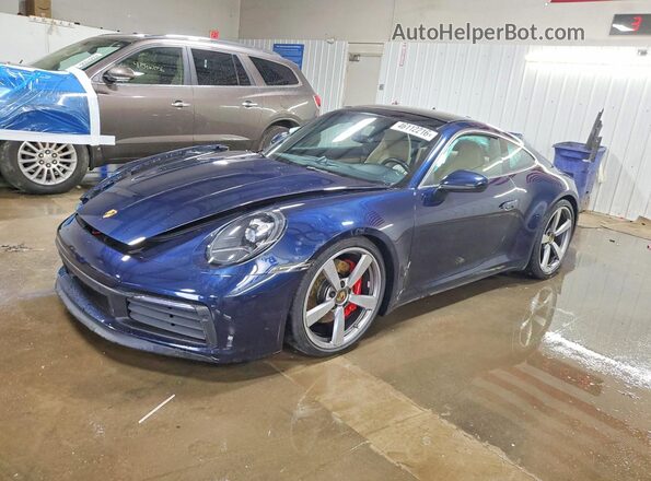 WP0AB2A9XLS227860 2020 PORSCHE 911 Blue Przód lewy