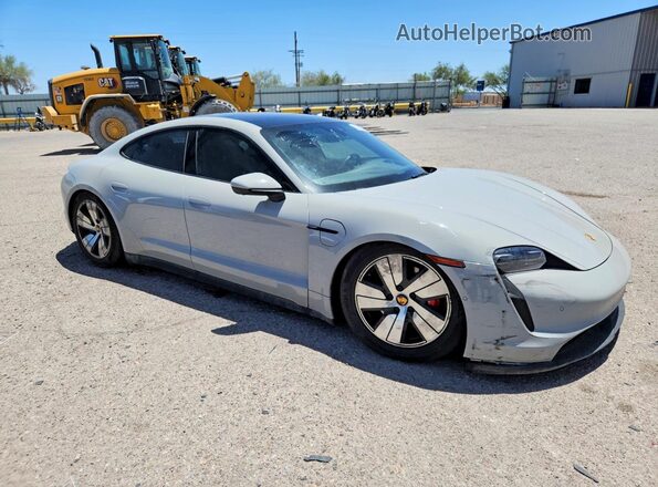 WP0AB2Y12NSA44460 2022 PORSCHE TAYCAN Gray Przód prawy
