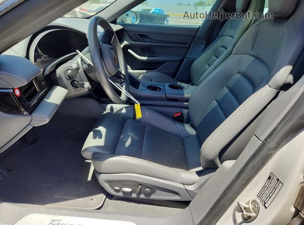 WP0AB2Y12NSA44460 2022 PORSCHE TAYCAN Gray Widok deski rozdzielczej