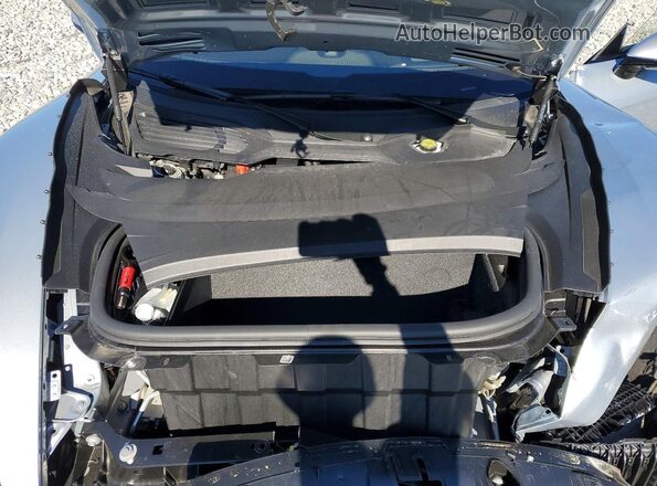WP0AB2Y12SSA40775 2025 PORSCHE TAYCAN Серебряный Вид задней части салона