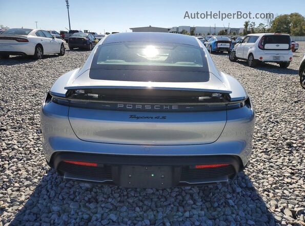WP0AB2Y12SSA40775 2025 PORSCHE TAYCAN Серебряный Вид сзади