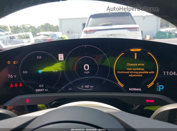 WP0AB2Y13LSA51141 2020 PORSCHE TAYCAN White Հետևի նստատեղերի տեսք